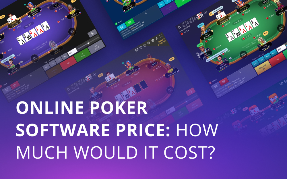 Online Poker Software Price