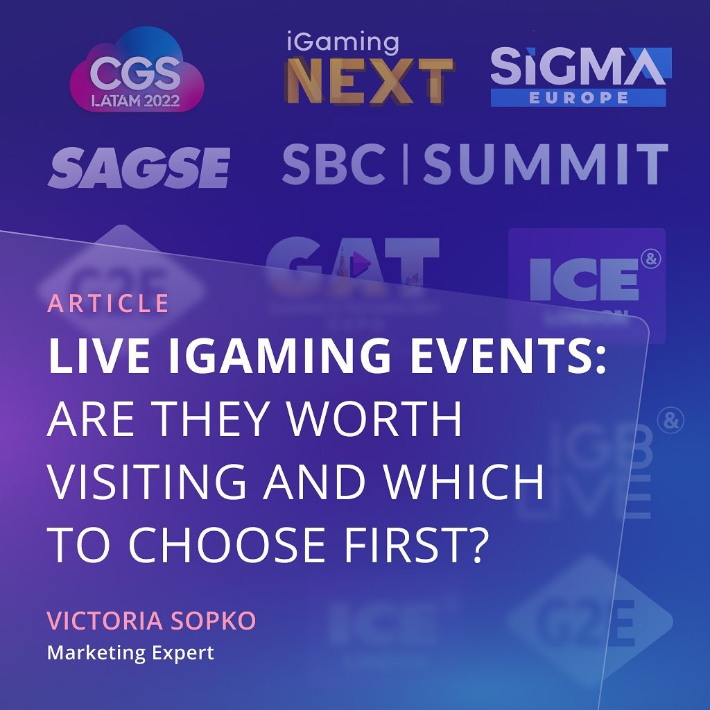 Live iGaming Events: Are They Worth Visiting and Which to Choose First?